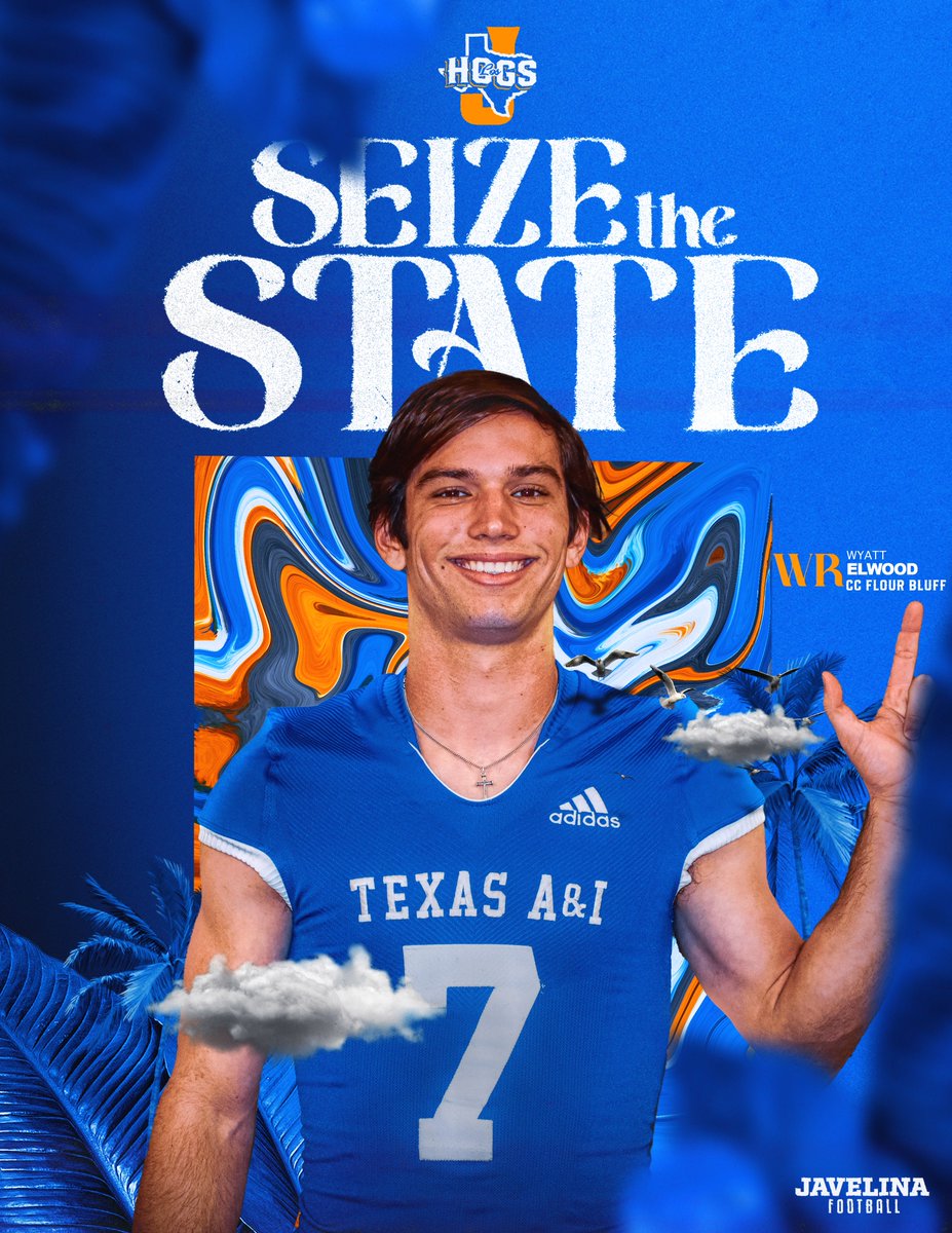 TAMUK Javelina Football (@javelinafb) on Twitter photo HOG INBOUND🚀
Welcome to The Ville!💣
Wyatt Elwood
📍CC Flour Bluff High School
🔘Wide Receiver
🐦<a href="/WyattElwood3/">Wyatt Elwood</a>
#SeizeTheState x #LosHogs🐗 x #NSD23 HOG INBOUND🚀
Welcome to The Ville!💣
Wyatt Elwood
📍CC Flour Bluff High School
🔘Wide Receiver
🐦<a href="/WyattElwood3/">Wyatt Elwood</a>
#SeizeTheState x #LosHogs🐗 x #NSD23