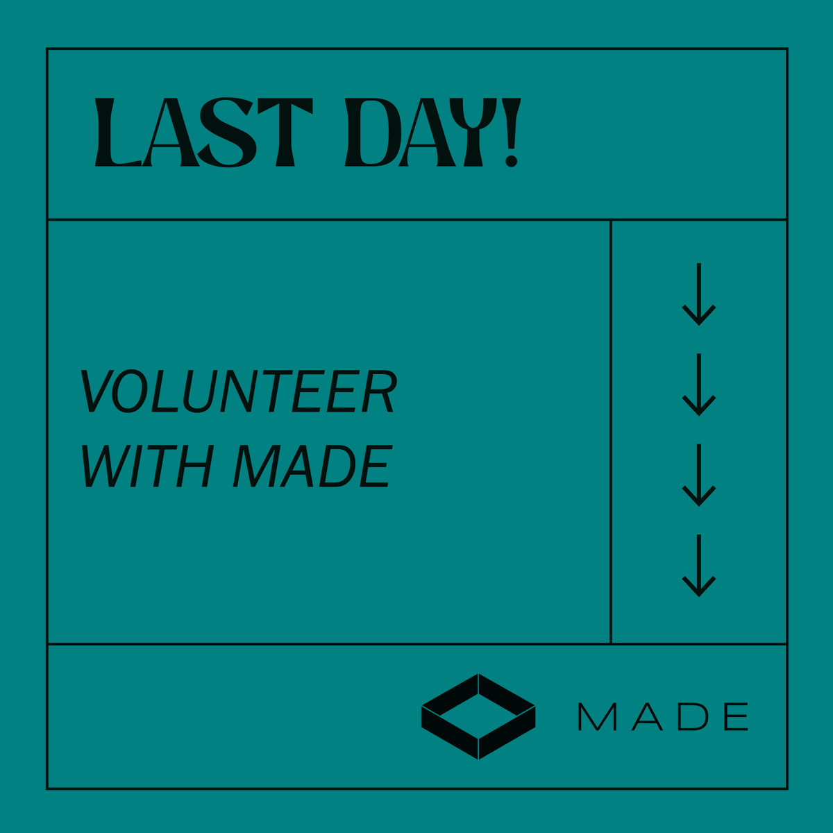 Today is the last day to apply for two of our board positions! Find out more at joinmade.org/opportunities. If you’re interested, please send a short blurb about why you would like to join the board to info@joinmade.org by 11:59pm tonight. #YegDesign #YegArchitecture