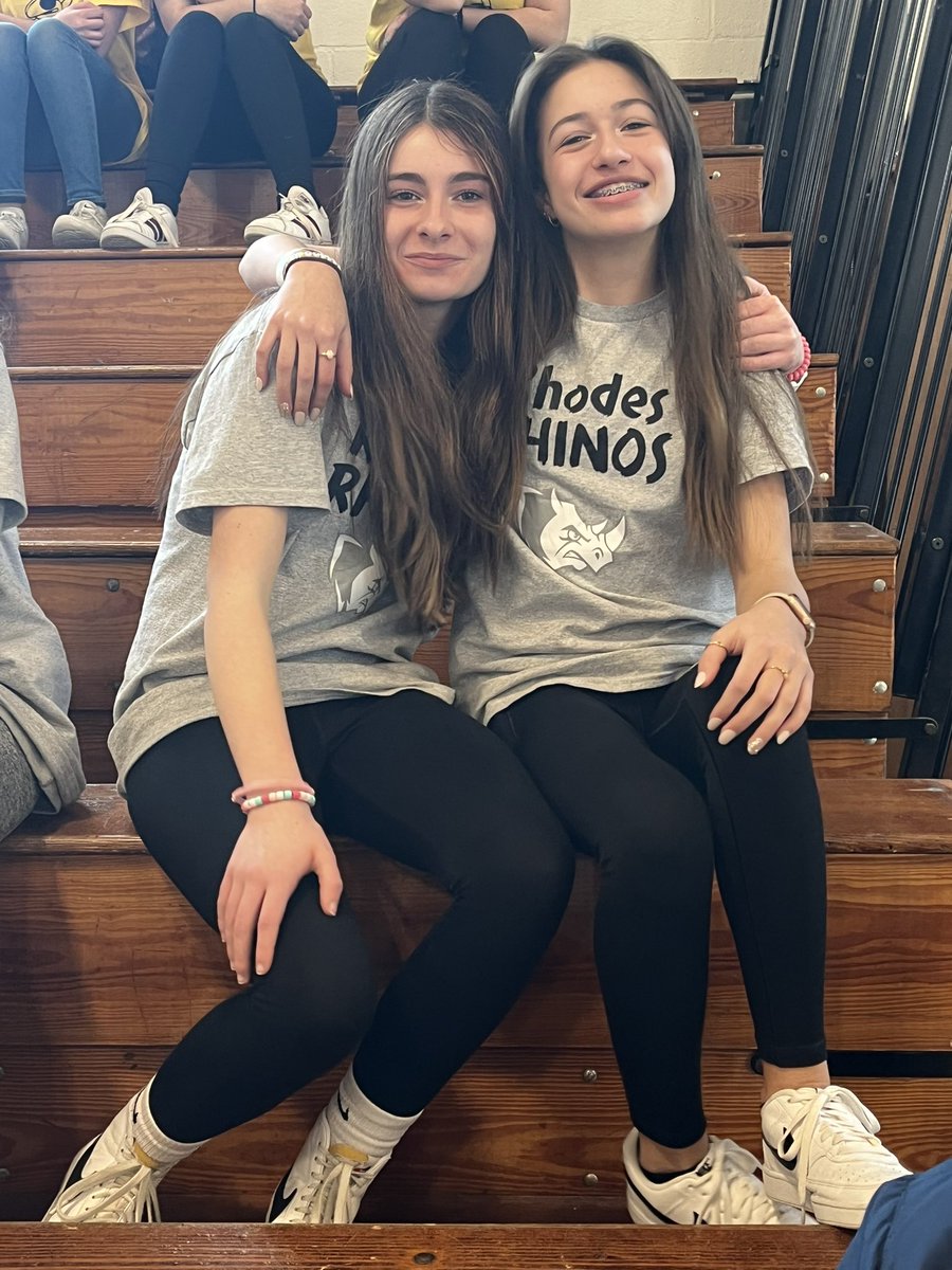 Yesterday we recognized some standout 8th graders at our January monthly meeting 🌟 followed by some intense homeroom bowling! #RhodesRhinos #mursd