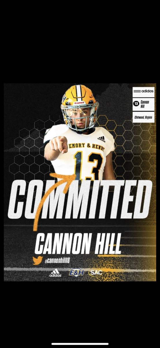 New home for the next 4 years… blessed to be able to continue my athletic and academic career at Emory And Henry!! <a href="/CoachBuzzo/">Tommy A. Buzzo</a> <a href="/CoachCoe_/">Parker Coe</a> @CoachWellyEHC <a href="/CoachWalters_/">Mitchell Walters</a> <a href="/CoachNCopas/">Nick Copas</a>