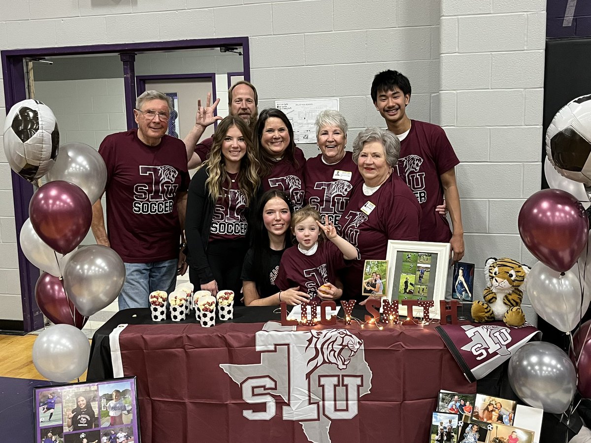 It is signing day!! Lucy has dreamed for this day and has worked hard to earn her commitment to Texas Southern to further her education and soccer career!! You are big time Lu!! We love you!! <a href="/Willis_GSoccer/">Willis Girls Soccer ⚽</a> <a href="/Lucysmith0515/">Lucysmith05</a> <a href="/WHSLadyKatBball/">Willis_LadyKatBB</a> <a href="/CoachJGlenn/">Jason L. Glenn M.Ed, CMAA, TAAC</a>