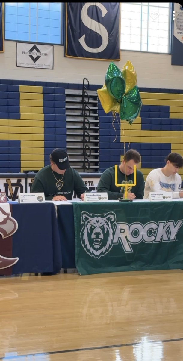 Congrats <a href="/crouthier73/">Carson Routhier</a>, good luck at <a href="/Rocky_Football/">Rocky Football</a>!