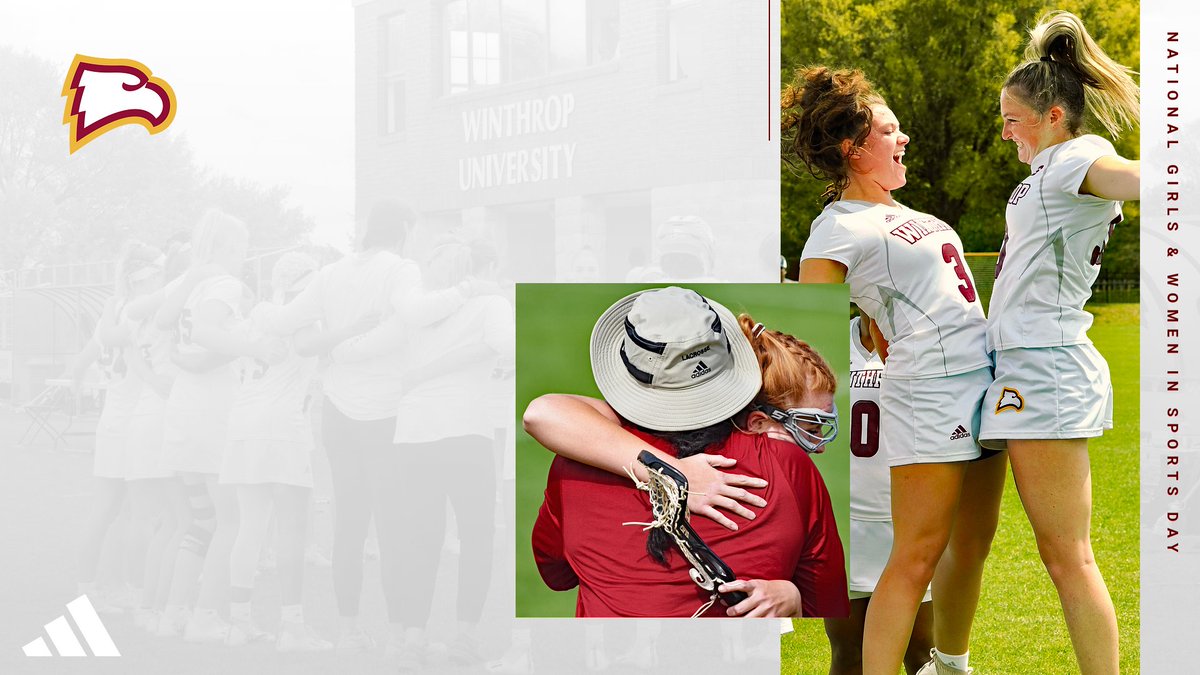 Celebrating National Girls &amp; Women in Sports Day today and everyday! We are grateful for the courageous women who have come before us, the resilient ones alongside us, and the inspired ones to follow us.
•
•
•
 #GoEagles | #ROCKtheHILL | #NGWSD