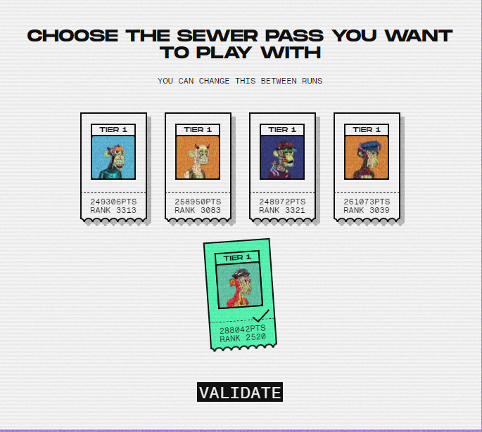 Tryna grind my 5 Tier 1 #dookeydash pass 🚀
Am I doing this right <a href="/BoredApeYC/">Bored Ape Yacht Club 🍌</a> ?