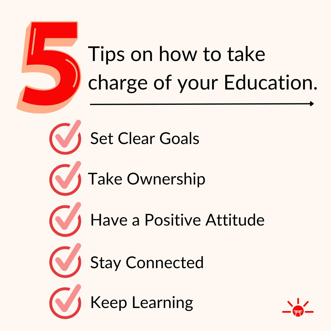 join_dojo's tweet photo. Owning your education is key to success. Education is the foundation for any successful future, and it's important to invest in it. Take note of these tips about taking charge of your education and ensuring it is an investment that pays off.
#techsales #education
#sdr #bepositive https://t.co/ghPsS2Mfcc