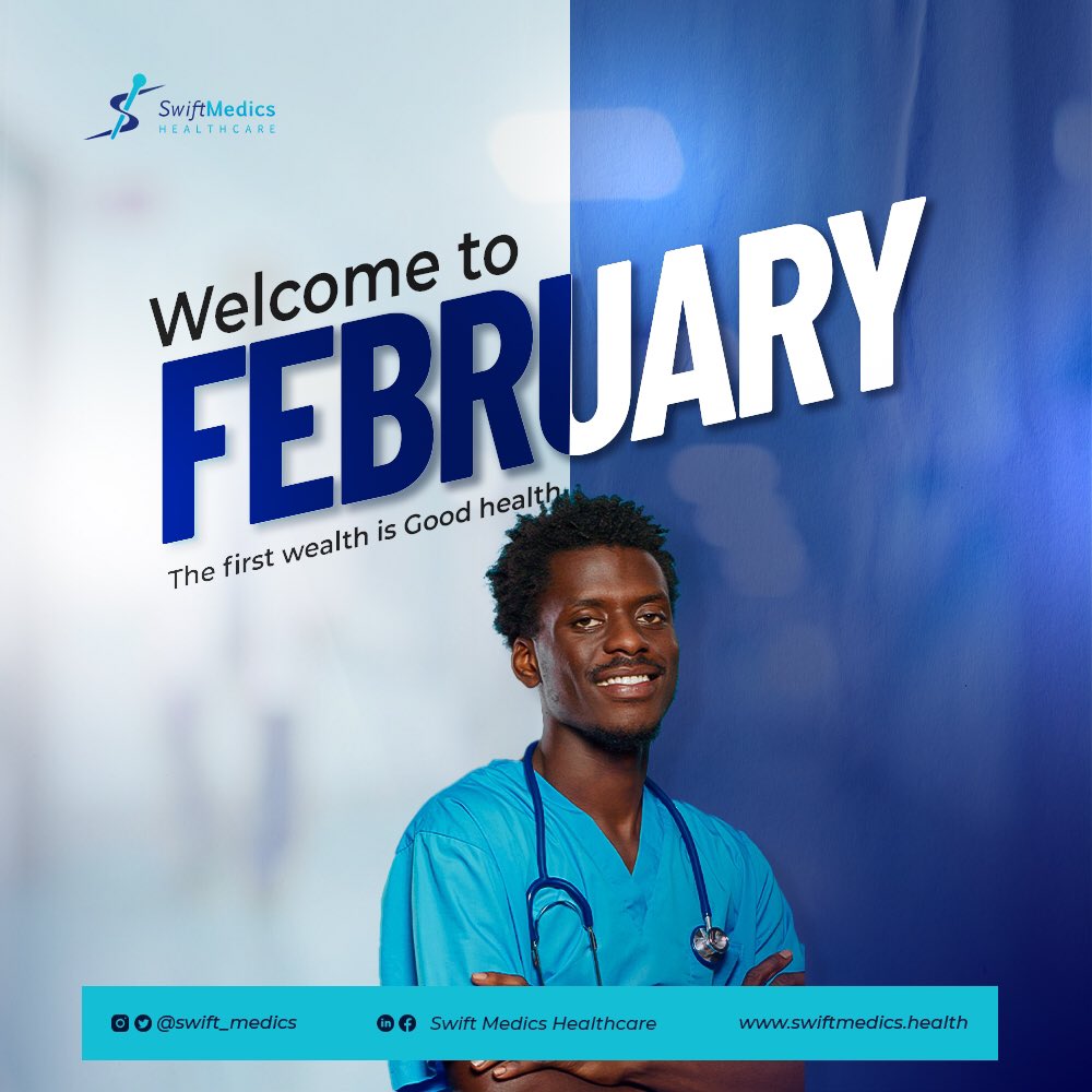 May this new month bring to you blessings, grace, peace, happiness, love, care, good health, and all the good which you have always desired🙏🏾

#SwiftMedics
#Telemedicine
#Medicalconsultation
#lagosdoctors 
#Healthcareatyourfingertips
#OnlineDoctor