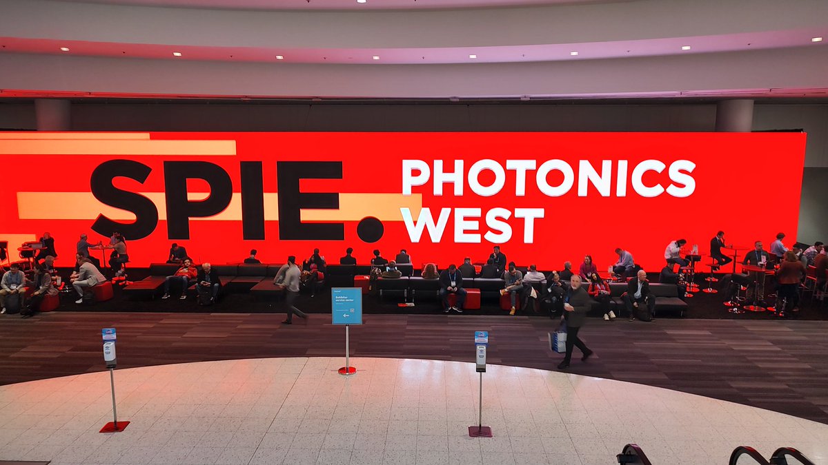griffithsben1's tweet photo. Great to be at SPIE photonics west in San Francisco this week.

Its been great speaking to stakeholders from across the entire quantum industry, from academia to start-ups to large commerce and hearing their insights. https://t.co/6GHH0M6etA