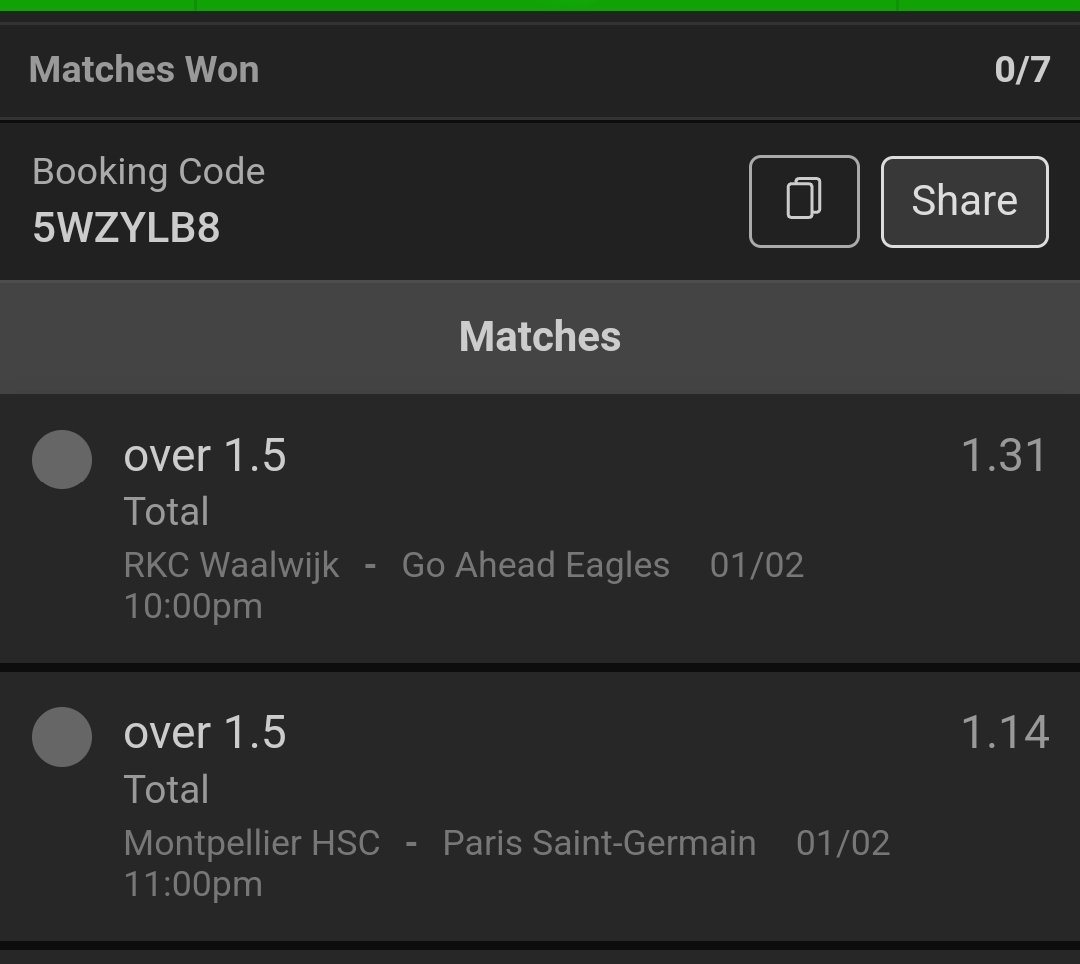 Strictly over 1.5 goals 🤞
Ko 10pm⏰
Odds 5+💰
Link 👉 odibets.com/share/5WZYLB8 Kisii County Pangani Uhunye #pesatips