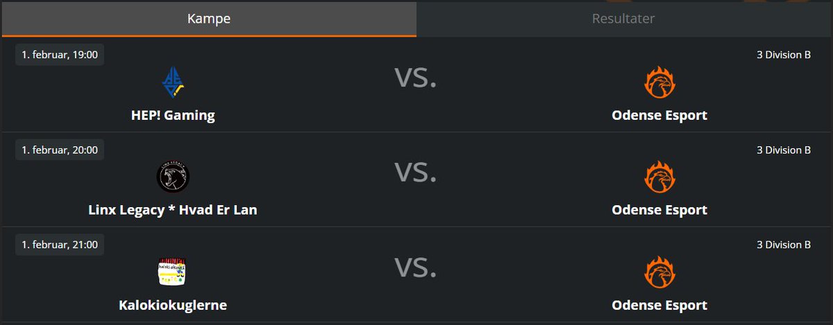 3 Powerliga kampe på menuen i aften🟠

kl. 19:00, 20:00 &amp; 21:00.⏱️

<a href="/MiiraKCS/">MiiraK</a>
<a href="/Motiv_cs/">Motiv</a>
<a href="/Syzprex/">Syzprex</a> 
<a href="/FishermanCS/">Fisherman</a>
#Tonzzer (stand-in)
Coach: 
<a href="/PadenOfficial/">Paden</a> 

Se med på 👉twitch.tv/ffredee
 
#OdenseEsport #kampdag
