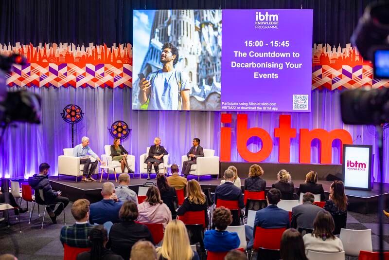 Four global event experts shared their insights and actions on how to kick-start your journey to #NetZero events at @IBTMevents (#IBTMworld) in Barcelona. Discover 7 actions you can take now for more sustainable live events: bit.ly/3Hkjgmy

#sustainability @RXGlobal_