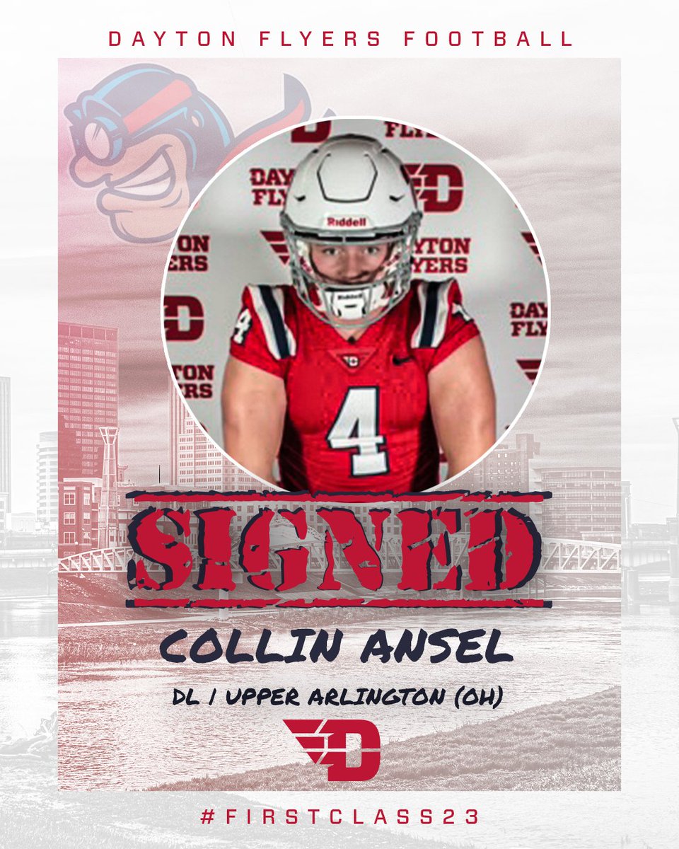 DaytonFootball's tweet photo. Landed a Flyer! #FirstClass23 #GoFlyers https://t.co/BnIthNYXoU