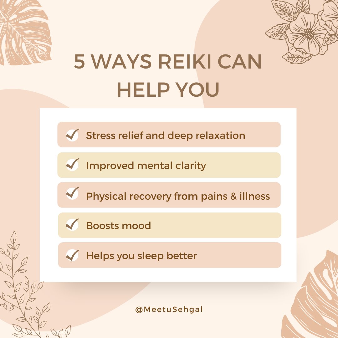meetusehgal's tweet photo. Did you know that Reiki not only benefits the receiver but also the giver, i.e. the reiki healer. Reiki, the Japanese energy healing method, is based on the idea of life force energy that exists in everyone's body.
DM me
#reikicourses #Healing https://t.co/mXXnuotGEi