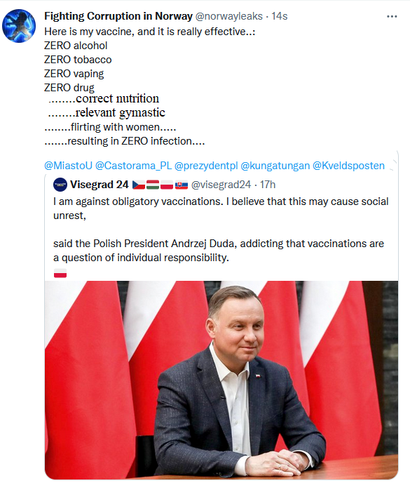 Kveldsposten's tweet photo. Fuck off you B____ILL  G___ate__you, take your money_sirrup and stick it up your ash!!!!  @BillGates 
Bloody psychpath!!!
@kungatungan @Lykten_no 
@Helsedir https://t.co/L44HRf6R0u