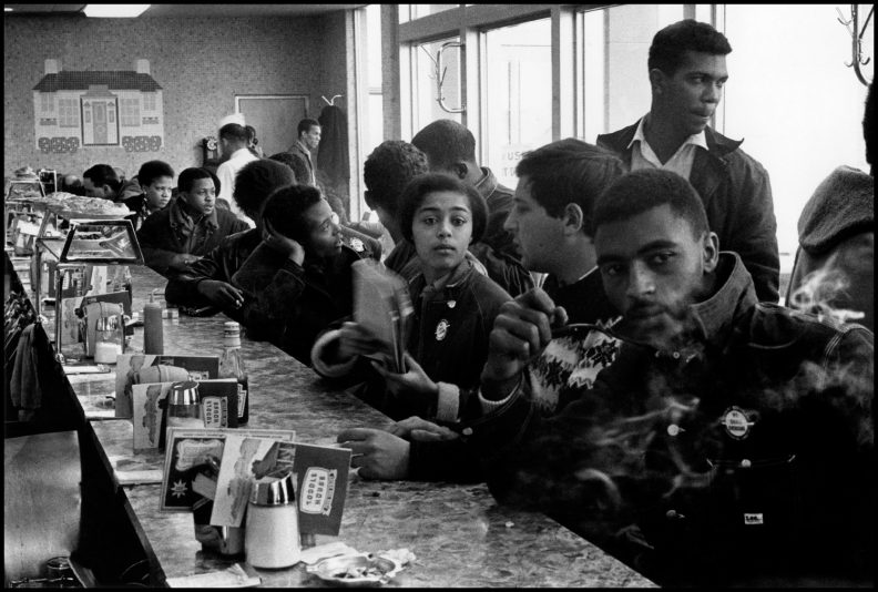 Today in 1960, four African-American NC A&amp;T University students, Ezell Blair Jr. (now Jibreel Khazan), David Richmond, Franklin McCain, and Joseph McNeil, began a sit-in protest at a Woolworth’s whites-only lunch counter in Greensboro, North Carolina. <a href="/emilyslist/">EMILYs List</a> #HippenforHD96