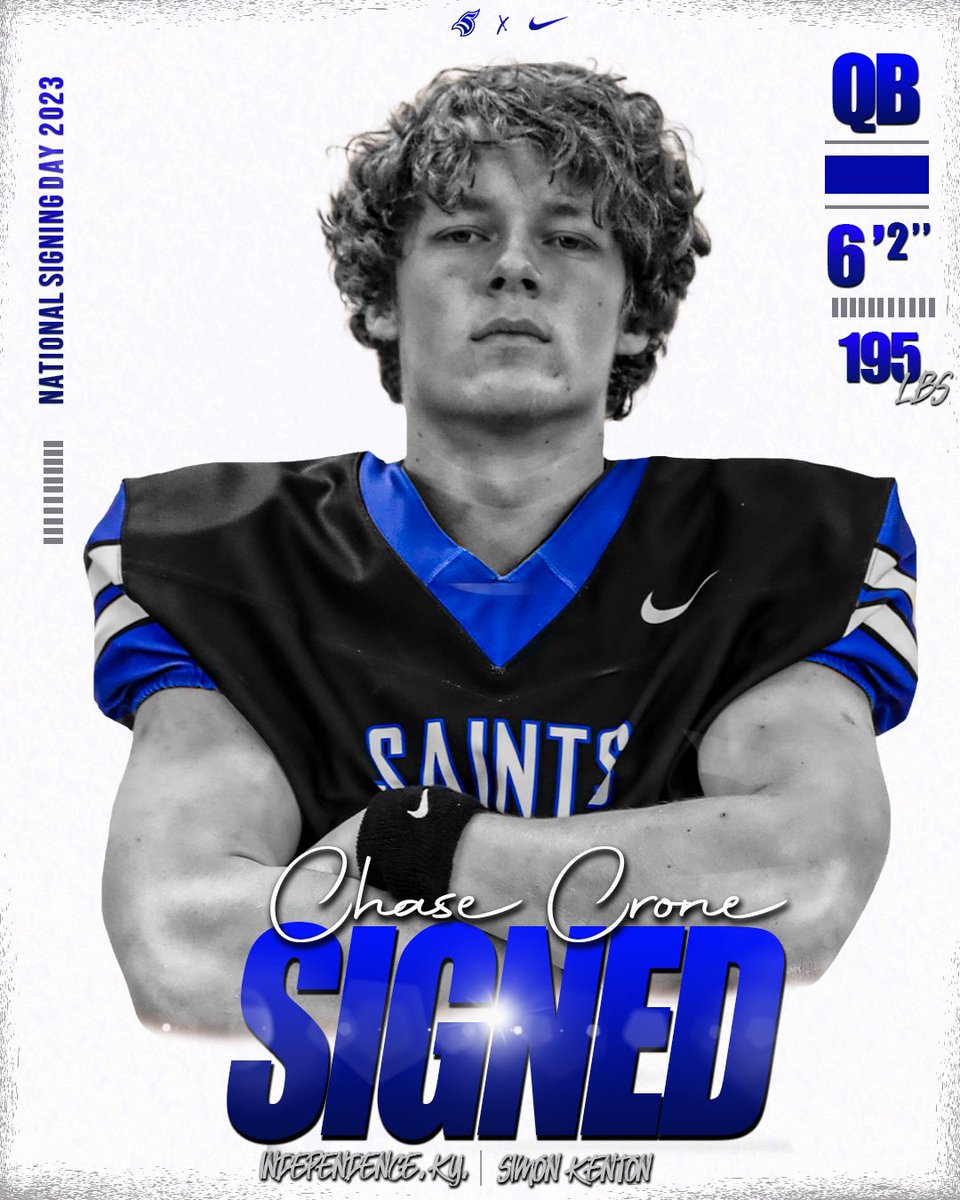 Welcome to The Hills!! 📱: @ChaseCrone11 📍: Independence, KY 📚: Simon Kenton HS #TurnMeUp23 🔵⚫️⚪️™️