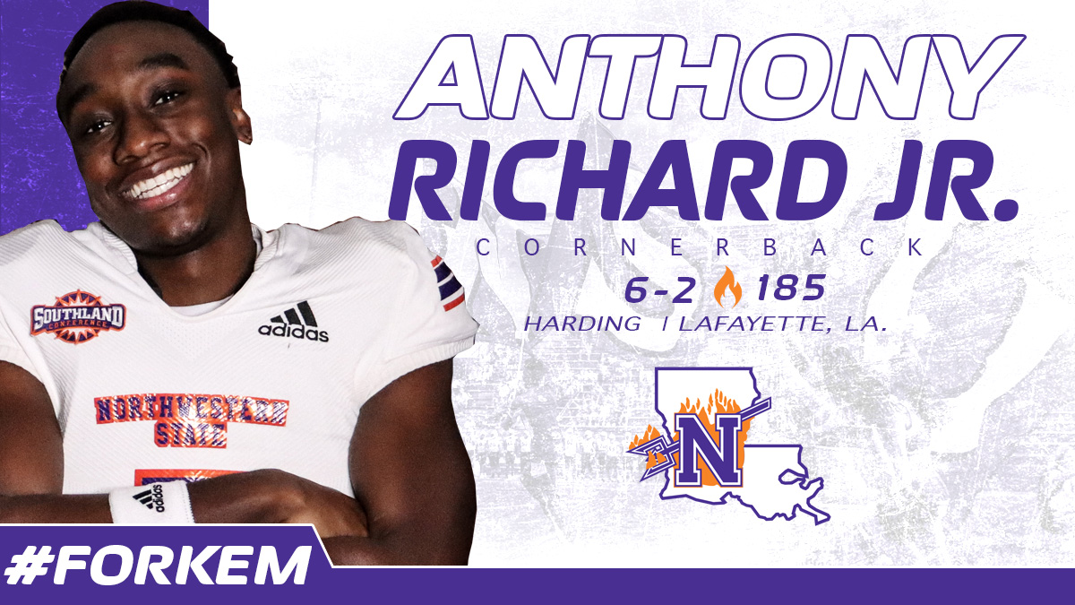 Another #BigCorner, this one a transfer, please welcome Anthony Richard Jr. to Demonland! #ForkEm x #LinkItUp23