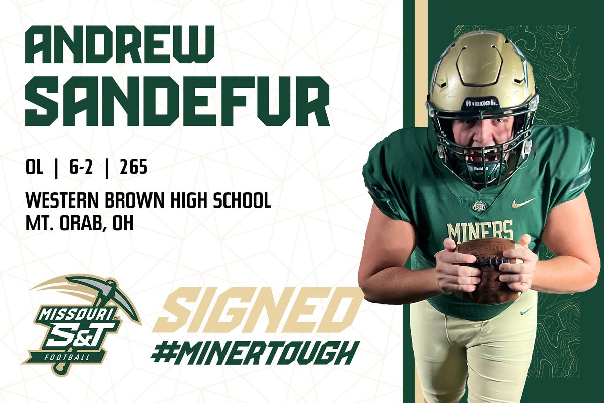 Miner Nation, please welcome Drew Sandefur to the family! <a href="/sandefur_drew/">Andrew Sandefur</a> 
#PickAxeTakeNames