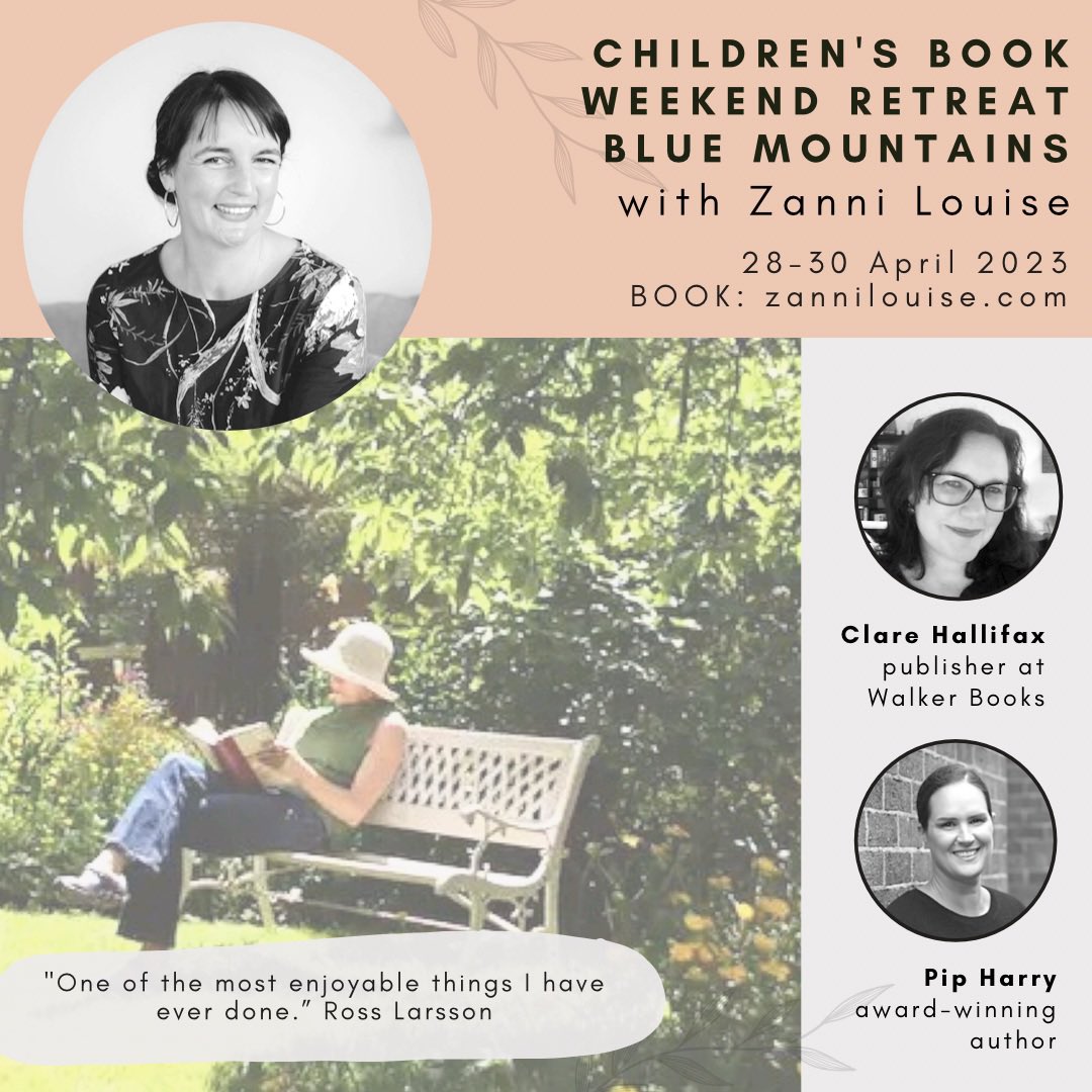 If you’re a Sydney based children’s author looking for a weekend to immerse yourself in your creativity, we have a retreat coming up in the Blue Mountains in April. Just a few rooms available. #sydney #retreat #writersretreat zannilouise.com/services/p/blu…