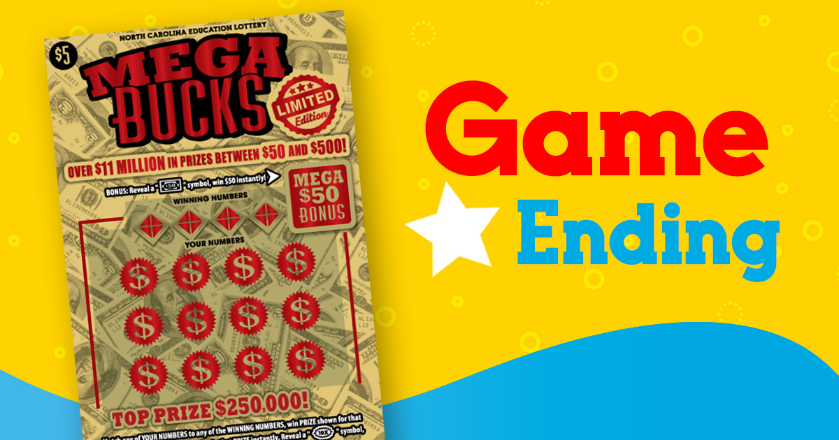 NC Education Lottery on Twitter "The last top prize for Mega Bucks