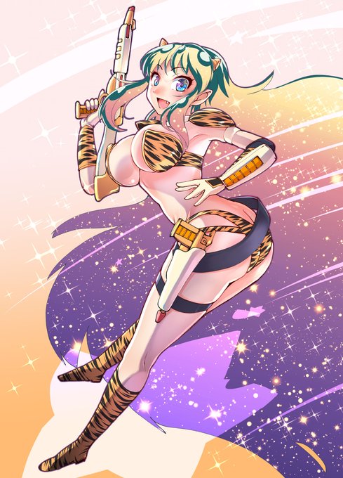 この衝撃は忘れない
ロック ザ プラネット

#うる星やつら
#ラムちゃん 
#ファンアート
#ロックザプラネット 