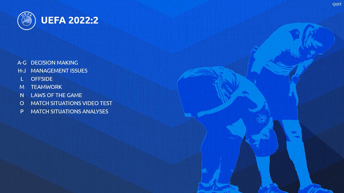 dutchreferee's tweet photo. The new 2022-2 Uefa Refereeing Assistance Programmes are out https://t.co/8ovgjzdKw2 https://t.co/wO3oeOIeVt