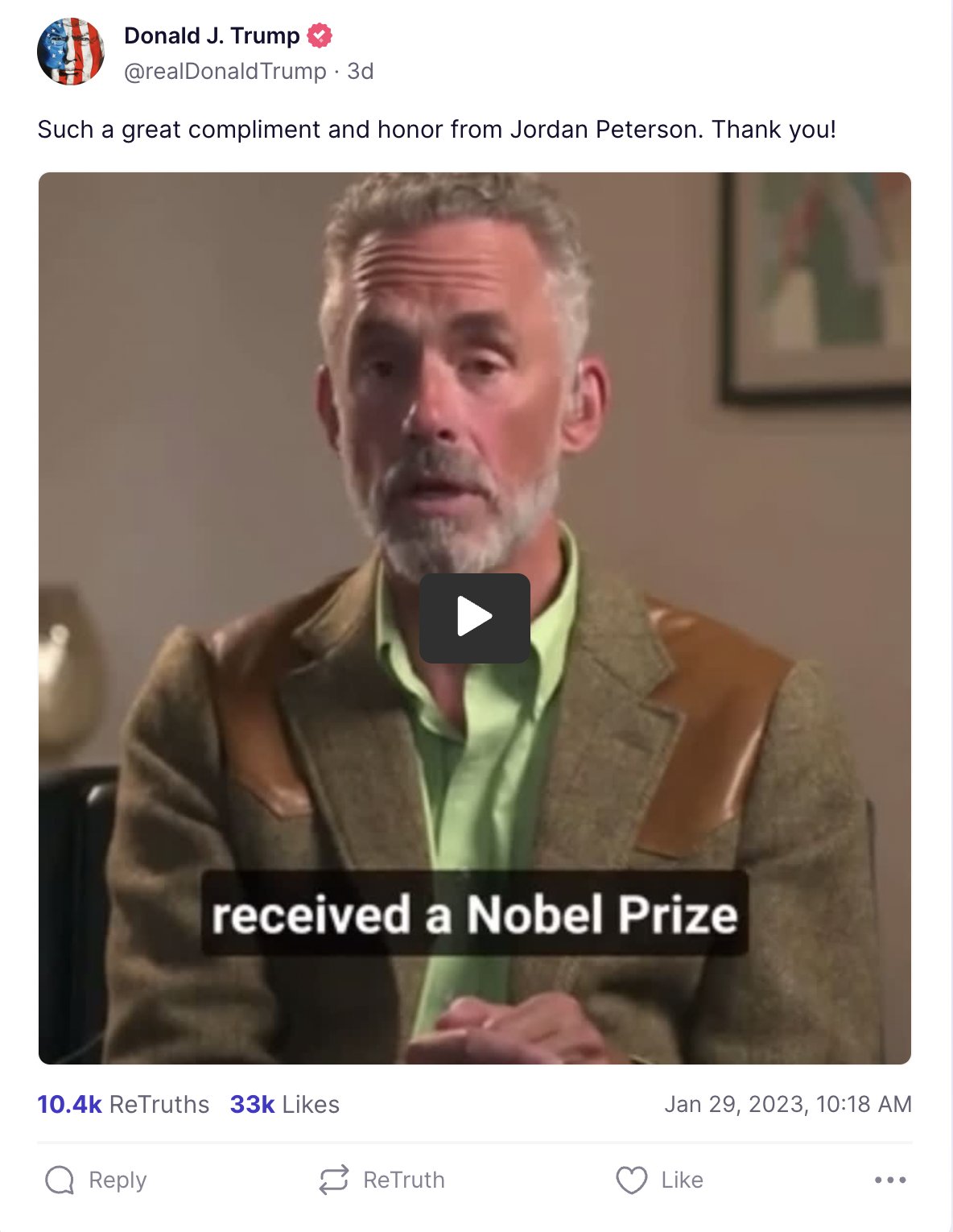 Dr Jordan B Peterson On Twitter The Plot Thickens Https t co
