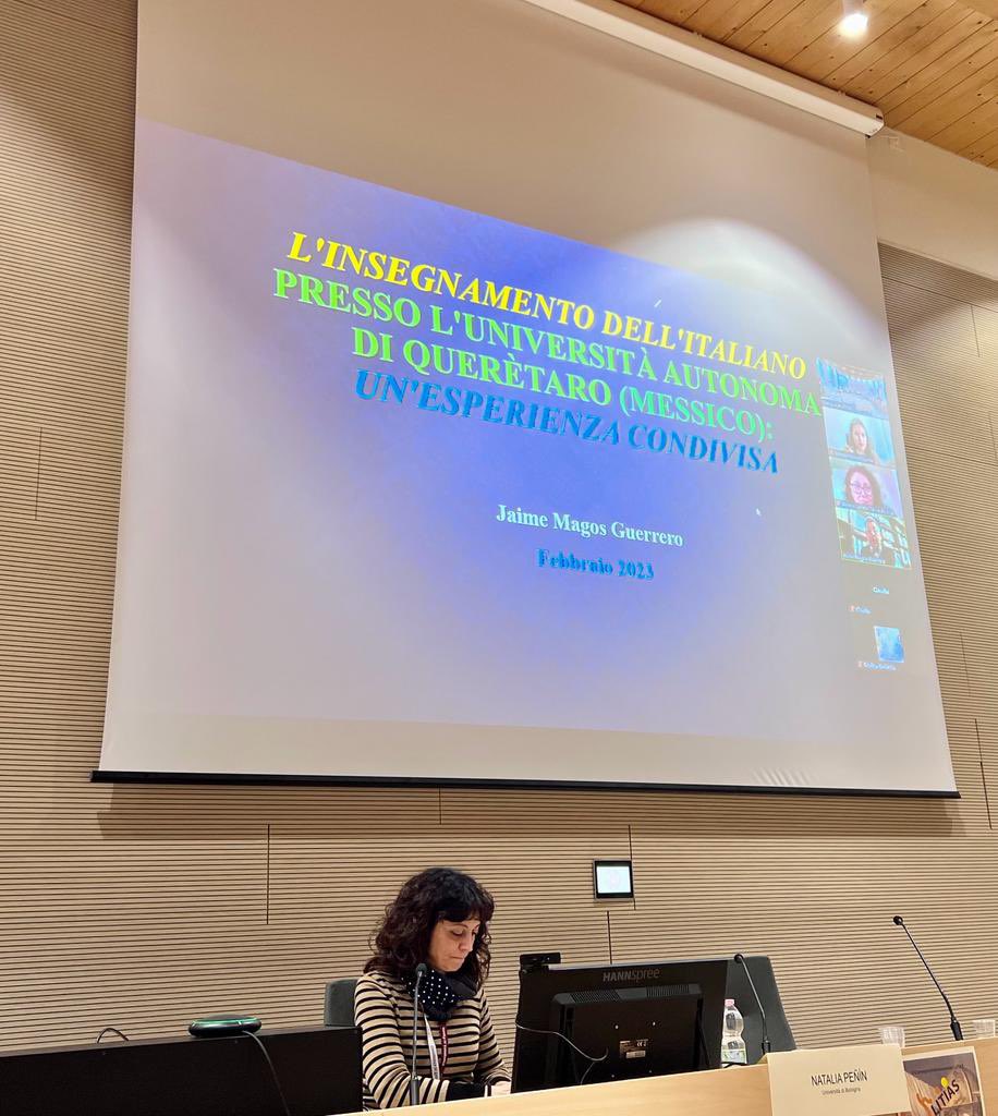 Concludiamo la prima giornata del II Convegno internazionale LITIAS con Jaime Magos Guerrero, Universidad Autónoma de Querétaro, che presenta “L’insegnamento dell’italiano presso l’Università Autonoma di Querétaro”.