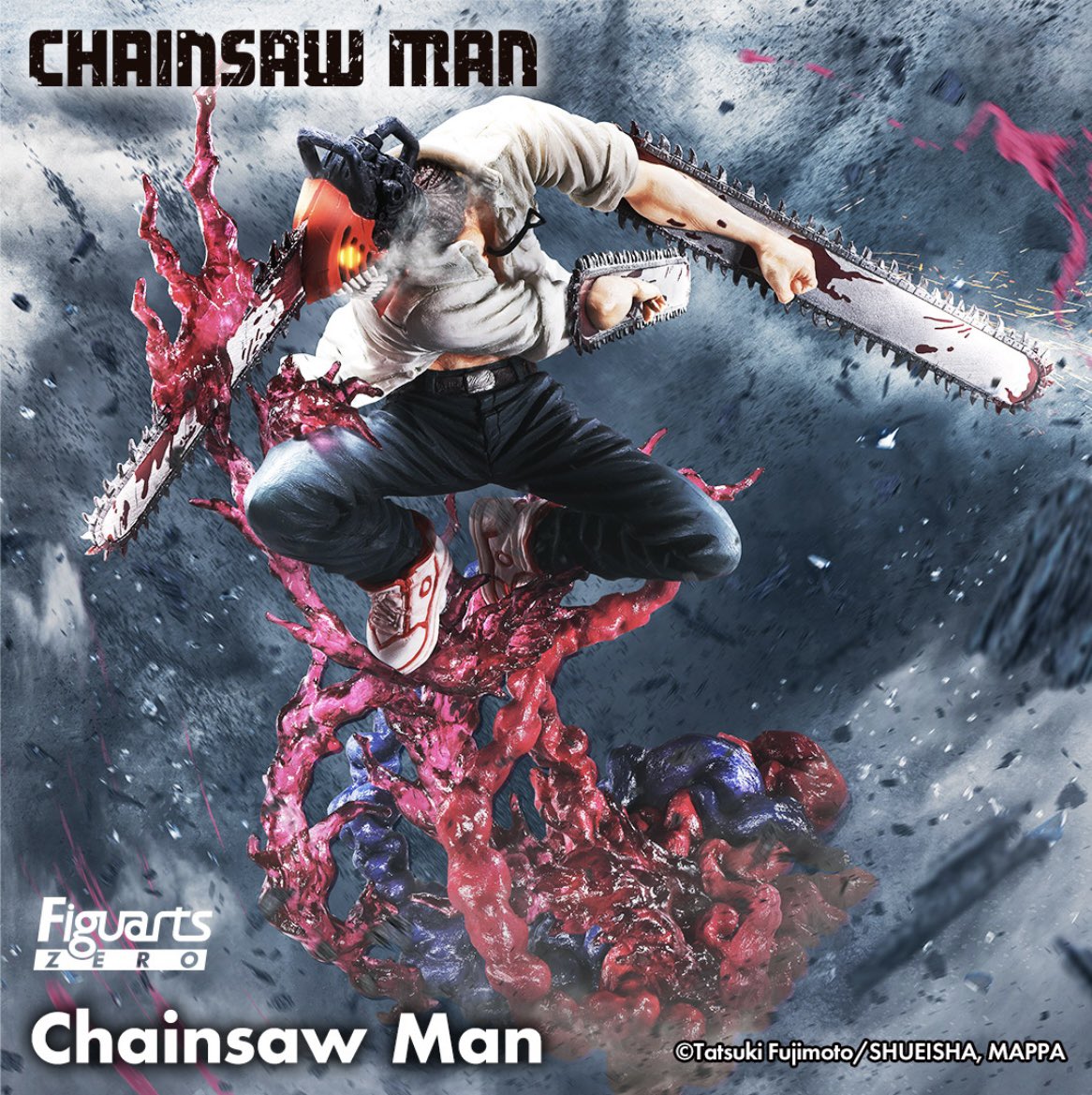 TamashiiNations's tweet photo. Chainsaw Man joins FiguartsZERO! His dramatic pose recreates the battle against the ferocious Bat Devil! Pre-orders open Feb. 2. Shipping September 2023.
#chainsawman #batdevil #figuartszero #tamashiinations https://t.co/kzV5XBL7mT