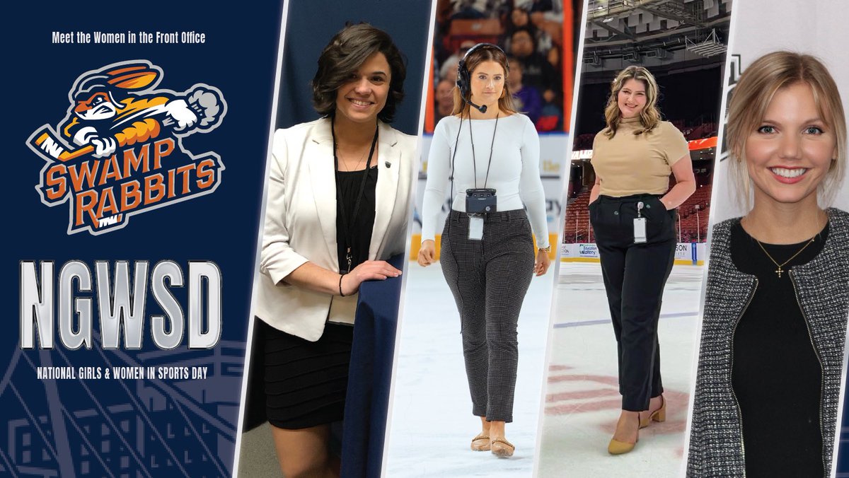 SwampRabbits's tweet image. Appreciation Post for the Women in our Front Office ♥️ #NGWSD