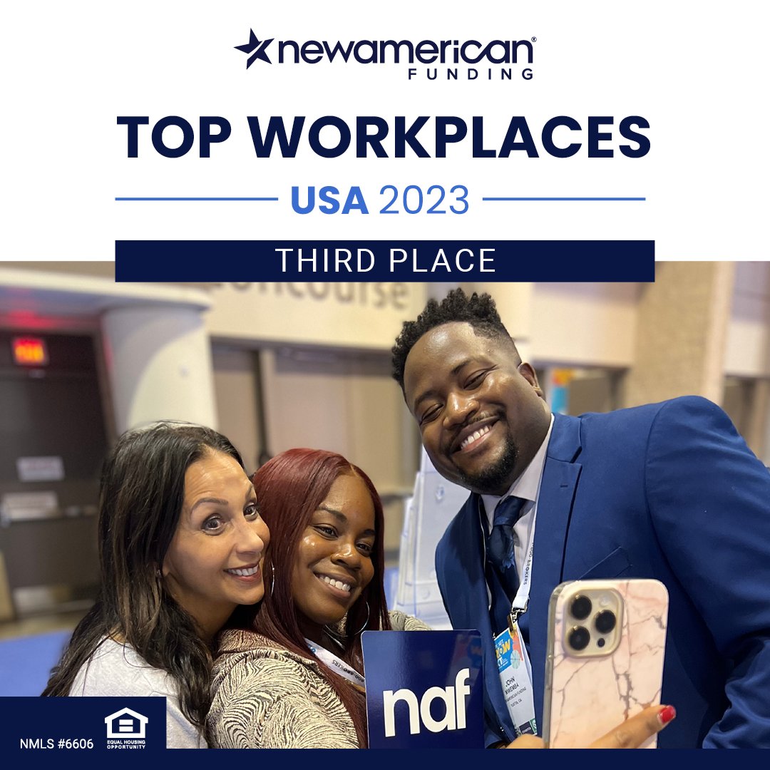 NewAmericanTeam's tweet image. The news is out! We are proud to be ranked #3 for companies with 2,500 employees or more on the 2023 Top Workplaces USA list! 
 
We are committed to creating a culture that allows for growth through support, transparency, collaboration, and innovation.
nafmrkt.com/3JsnLya