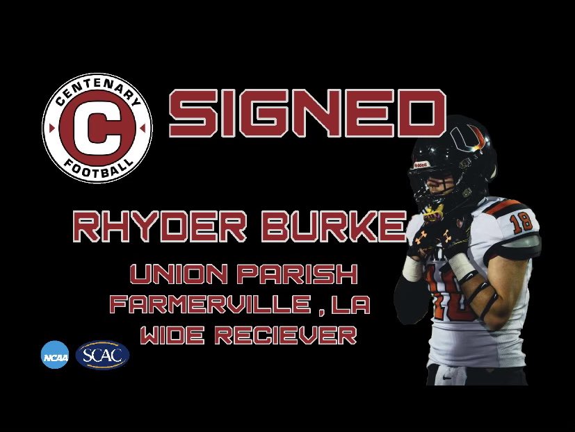 I have officially signed to Centenary College!🙏🏻