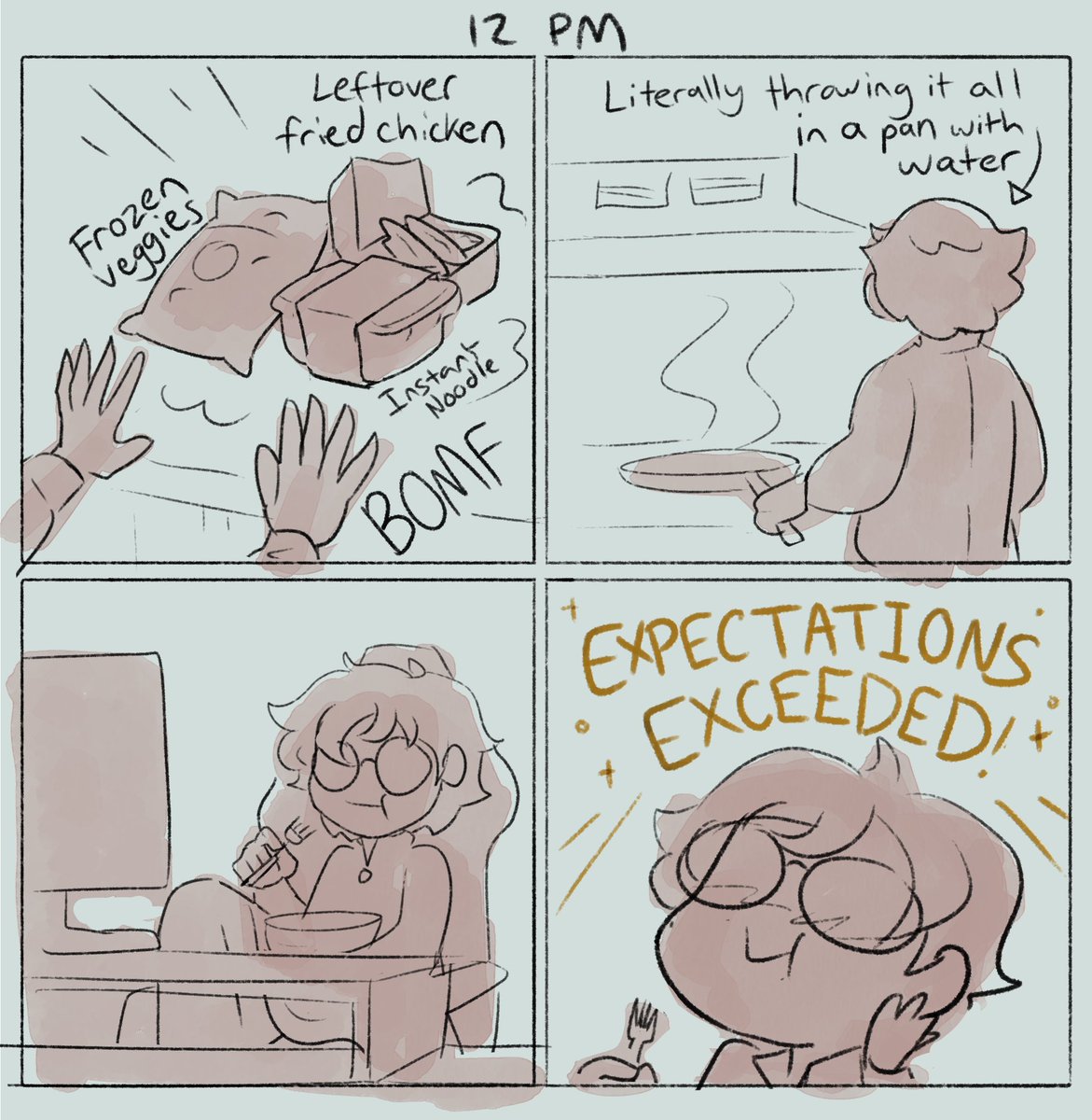 Toastella_art's tweet photo. it's the little things #hourlycomicday https://t.co/kDOC3Is4gJ