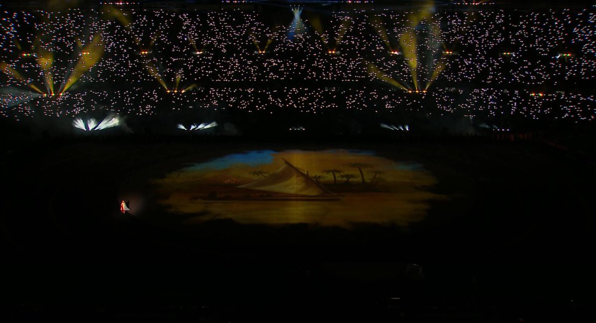 khalidjassem74's tweet image. حفل افتتاح #كأس_العالم_للأندية في المغرب ،،