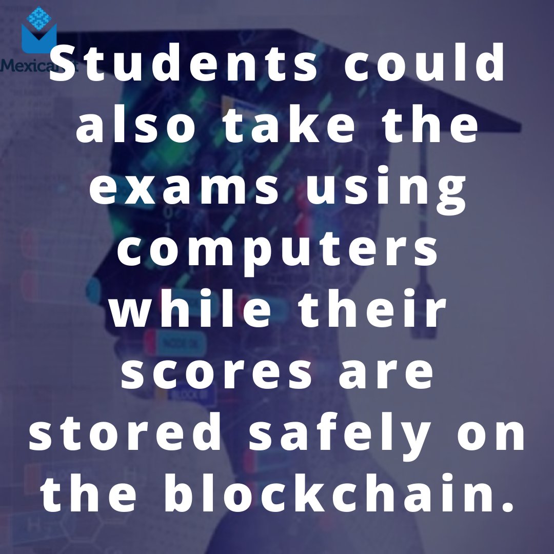 MexicaNFT_'s tweet image. While the use of blockchain technology in education is still in its infancy, it has already paved the way for new opportunities. With its speed and security, blockchain technology will benefit students and teachers alike. ⛓
#blockchainEducation #Blockchainuses #blockchaintech