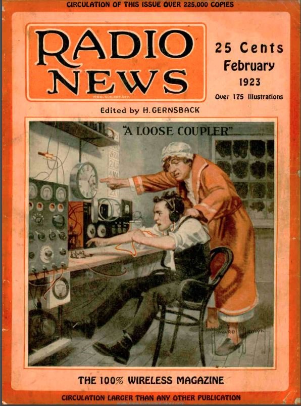 KSS_RRSLB's tweet photo. Radio News Magazine 100 years ago this month. #radio100 https://t.co/iH1LO3PMnu