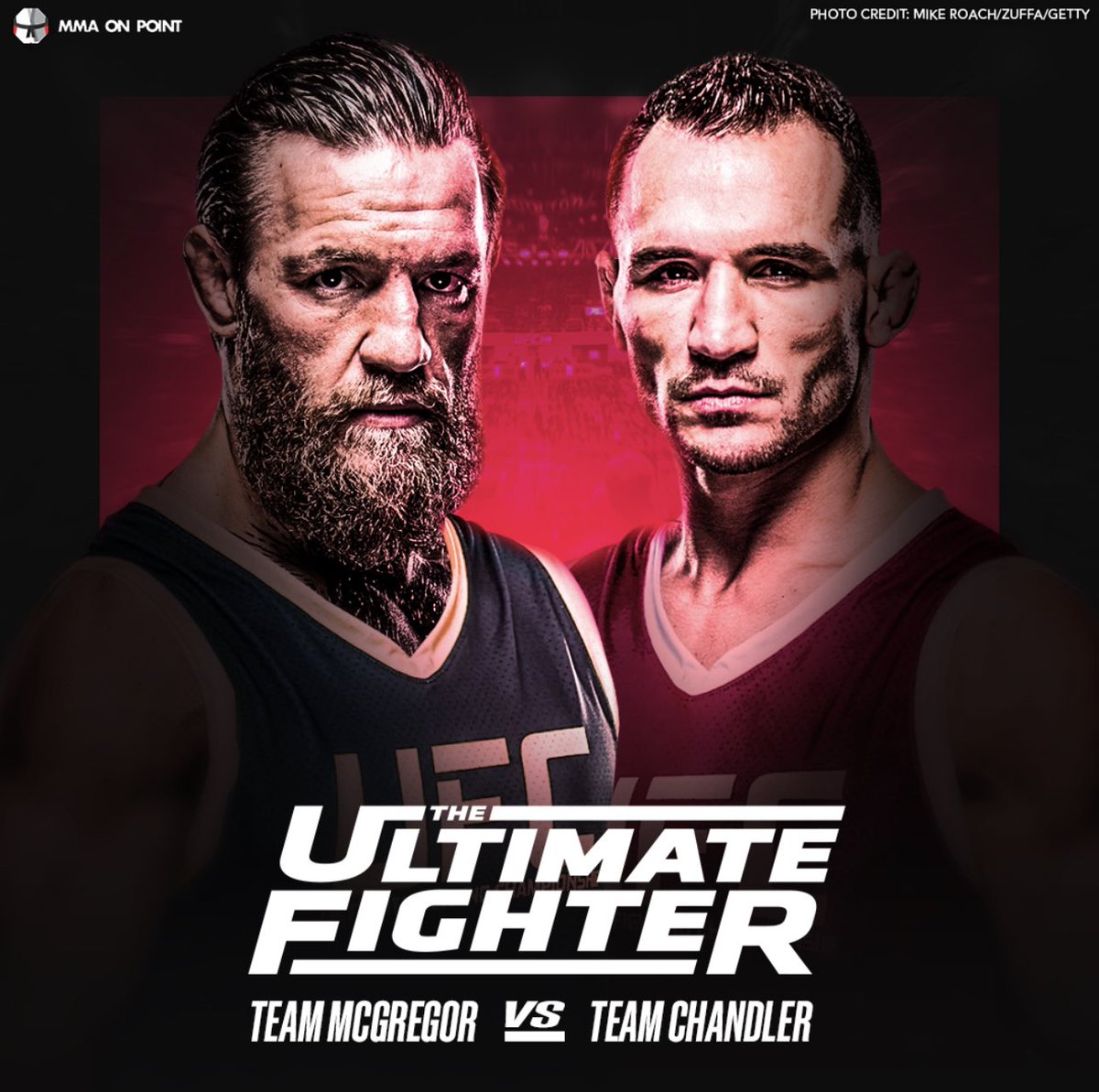 mmaonpoint's tweet photo. Should it be Team Mcgregor vs Team Chandler or Team Ferguson? 🧐 https://t.co/ZQ6a7aY2Rc