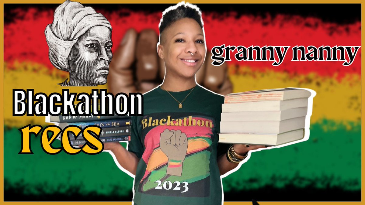 HAPPY BLACKATHON!!! Team Granny Nanny Book Recs is love and cc'd :)
youtu.be/kBioFkiv2Ug