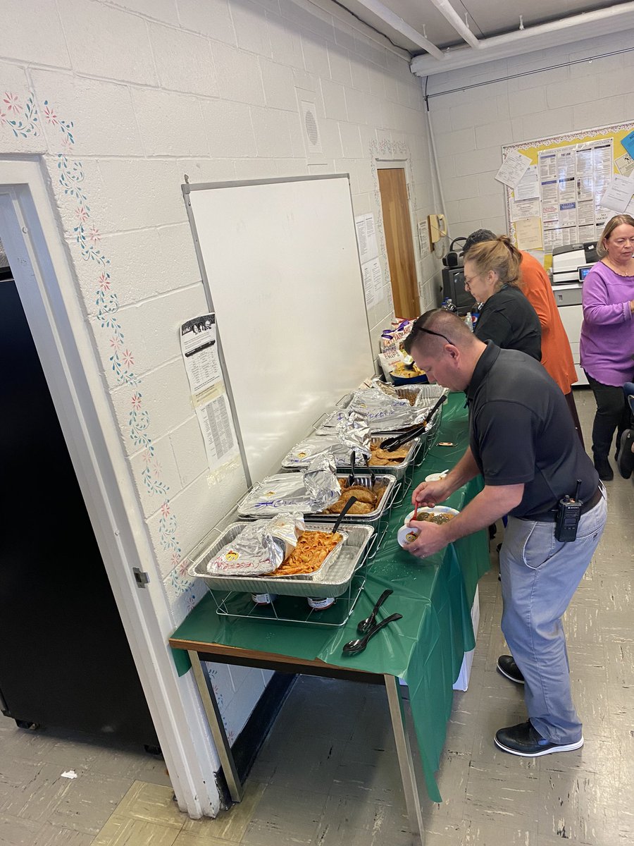 Thank you Chef Evan from Food Coma Kitchen for another amazing lunch for our teachers and staff!
