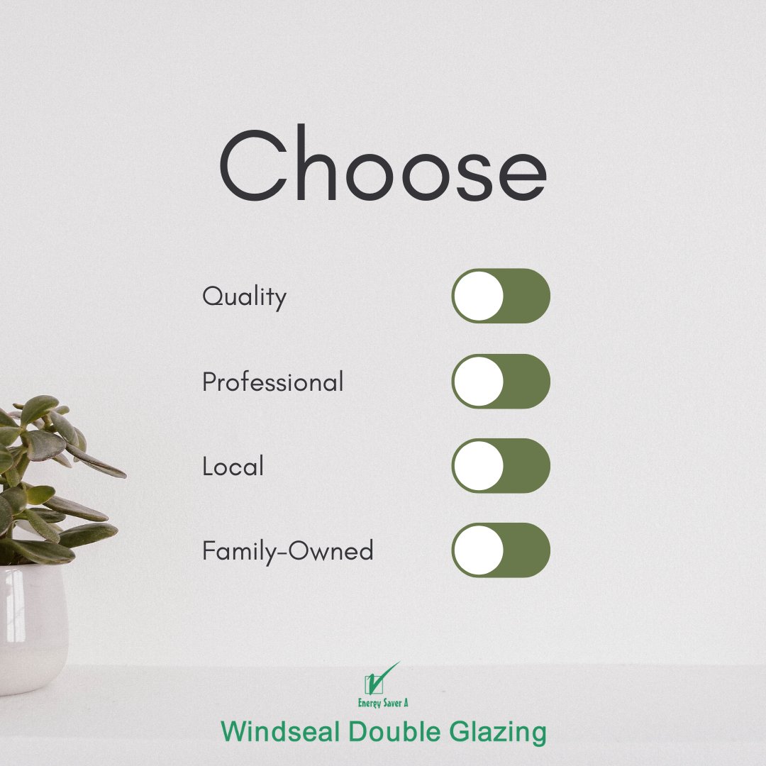 Quality, Professional, Local & Family-OwnedÉ.. Windseal Double Glazing! DoubleGlazing #WindowReplacement #EnergyEfficiency #HomeImprovement #Glazing #HomeRenovation #ThermalInsulation #NoiseReduction #SecureWindows windsealdoubleglazing.co.uk