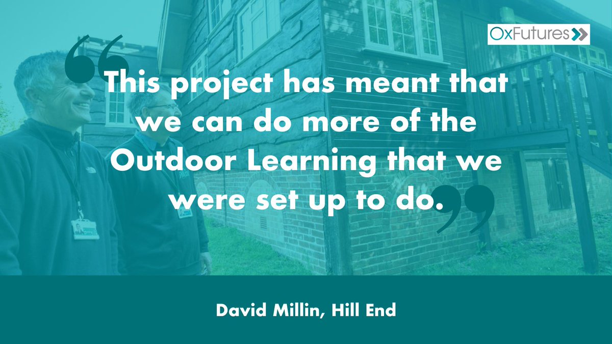 ▶️OxFutures Case Study▶️ <a href="/Hill_End/">Hill End Centre</a> outdoor learning centre received one of our GreenFund grants to install secondary glazing in their dormitory buildings. 

Find out more about our funded projects here: 
oxfutures.org/grants/funded-…