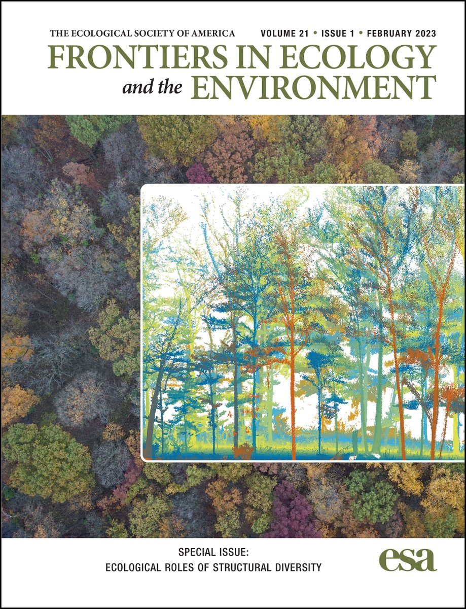 ESAFrontiers's tweet photo. The February issue of Frontiers is now live online!
Special Issue: Ecological Roles of Structural Diversity
https://t.co/N9jHDjyDdE
#ecology #structuraldiversity #forestecosystem #frontiers https://t.co/sKwgfzYPHB