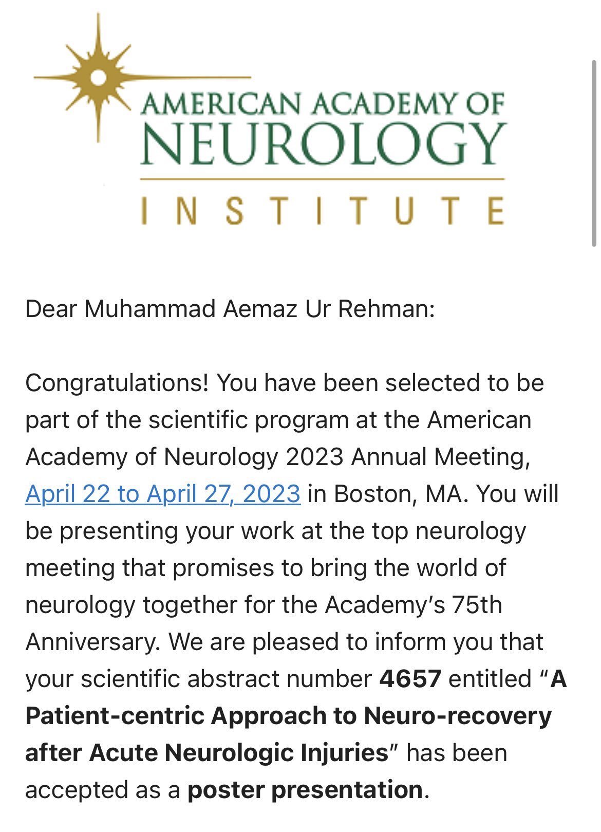 Muhammad Aemaz Ur Rehman, MD on Twitter "Really glad that five of our