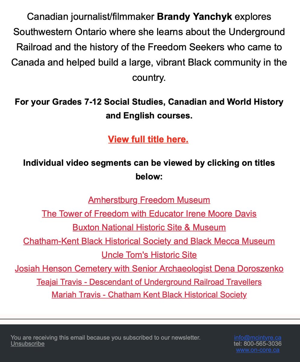 Celebrate #BlackHistory Month by learning about the history of the Underground Railroad & the Freedom Seekers who came to Canada and helped build a large, vibrant Black community in the country. 
@SeeingCanada @McIntyre_Media @OntSouthwest @OntarioTravel @ONheritage