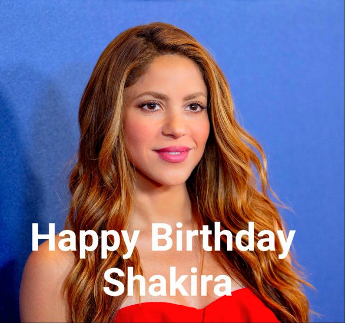 Shakira's Birthday Celebration | HappyBday.to