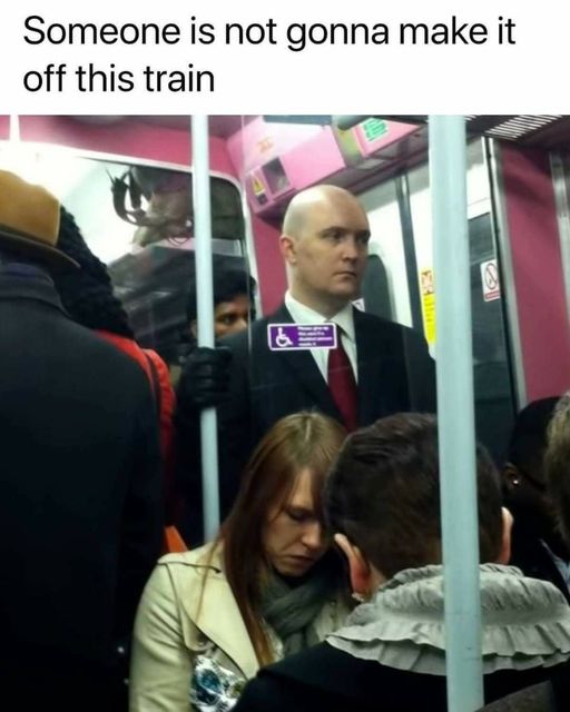 F the train im walking