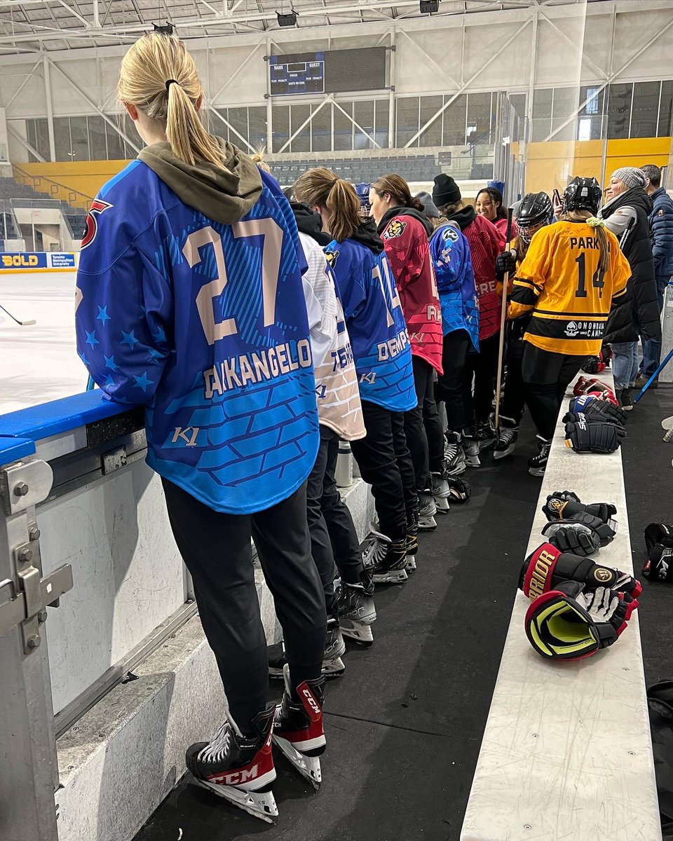 Happy National Girls and Women in Sports Day! Thanks to all the athletes who are paving the way for women and girls in hockey - like these <a href="/PHF/">PHF</a> all stars, who were gracious enough to participate in our U15HL practices last weekend. Thank you! #NGWSD2023
