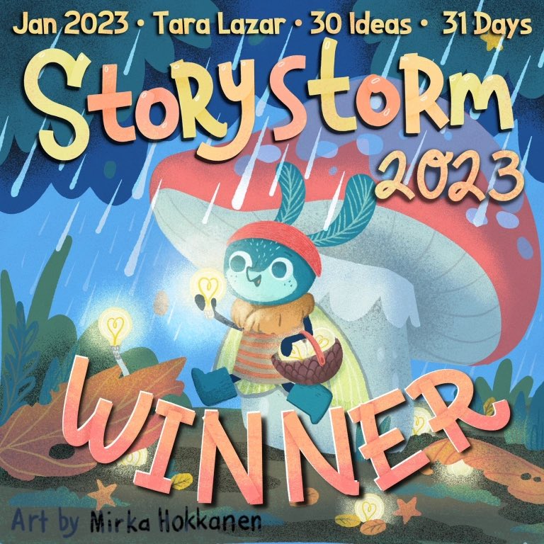 I have 47 story ideas =)

Thank you @taralazar and all the guest bloggers. 

#StoryStorm #WritingCommunity