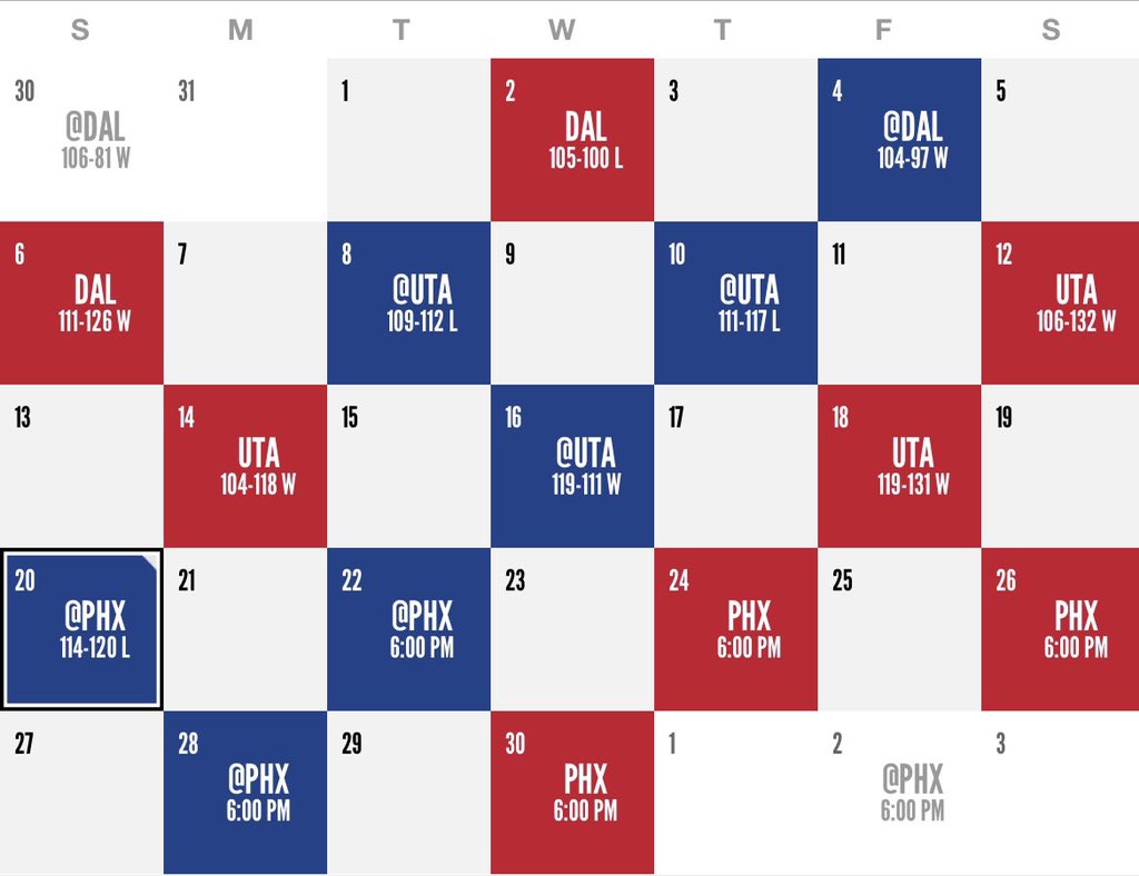 Farbod Esnaashari on Twitter "This was the stupidest playoff schedule