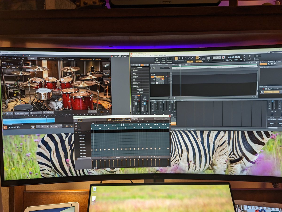 N8XRV's tweet image. And here we go with hobby #65535. #ezdrummer #cakewalk