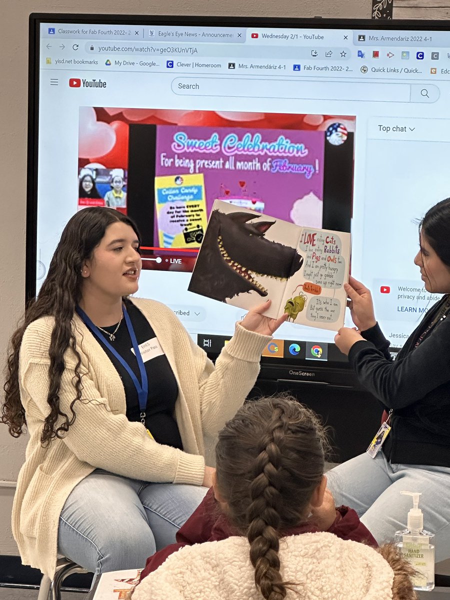 Eastwood Library_YISD tweet media